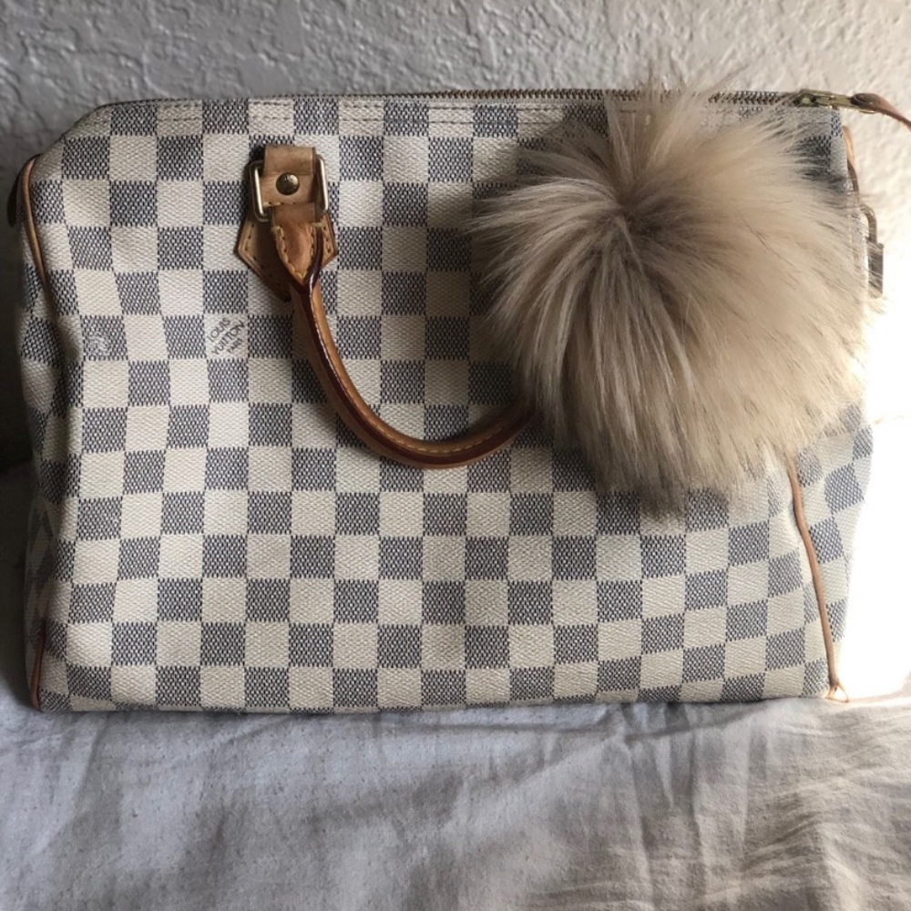 Louis Vuitton Speedy 30 Damier Azur